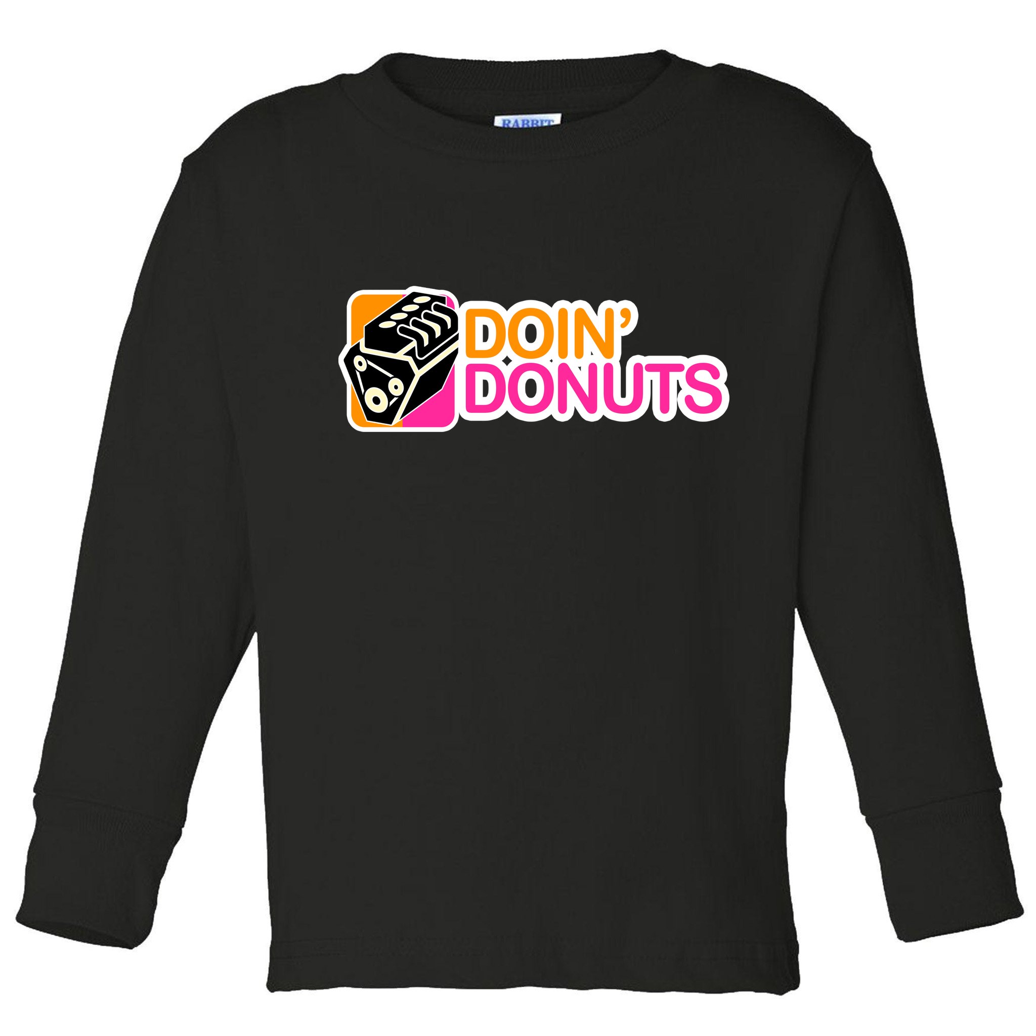 Doin' Donuts Toddler Long Sleeve Shirt