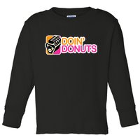 Doin' Donuts Toddler Long Sleeve Shirt