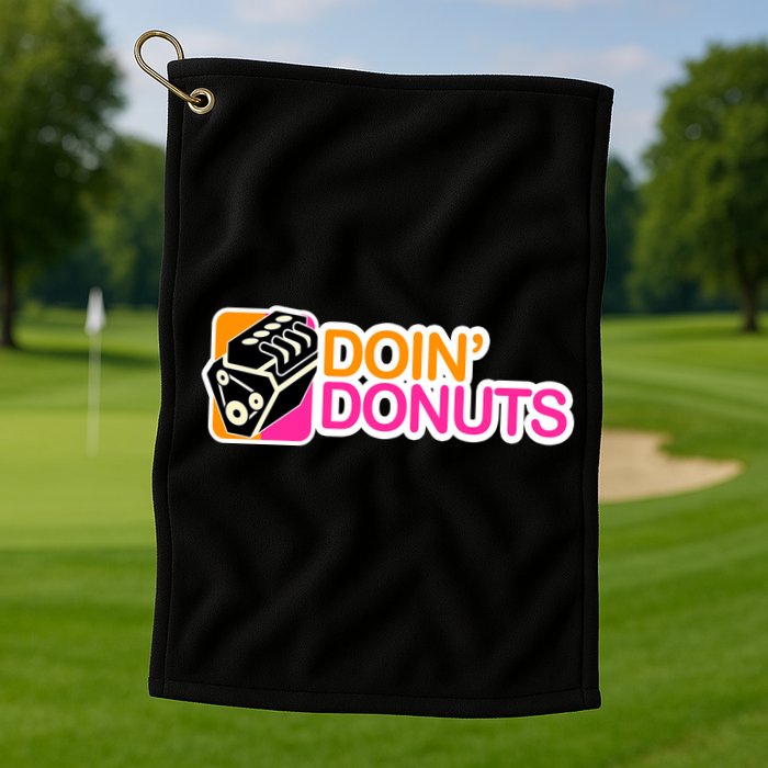 Doin' Donuts Golf Towel