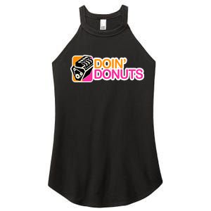 Doin' Donuts Women's Perfect Tri Rocker Tank