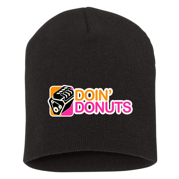 Doin' Donuts Short Acrylic Beanie