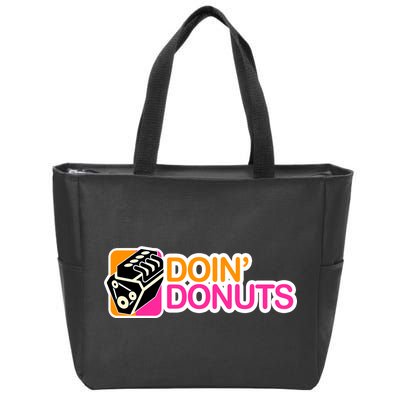 Doin' Donuts Zip Tote Bag