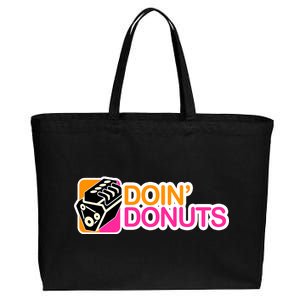 Doin' Donuts Cotton Canvas Jumbo Tote