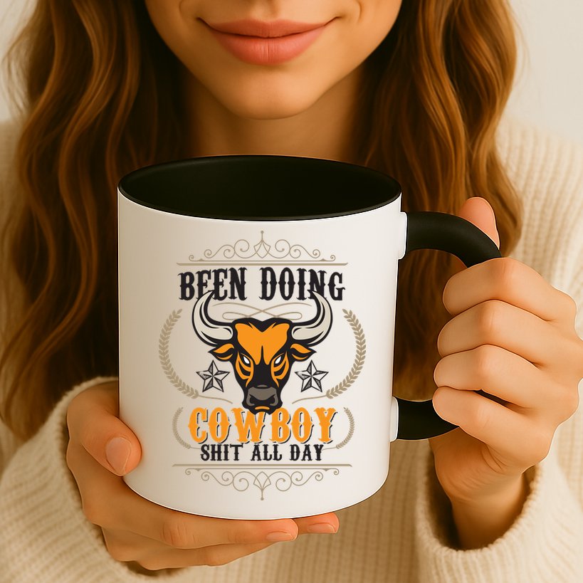 Doing Cowboy Shit All Day Mug