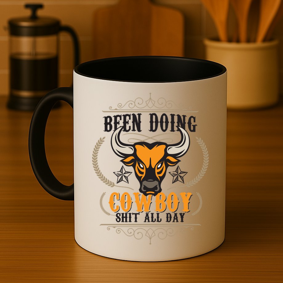 Doing Cowboy Shit All Day Mug