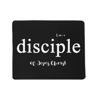 Disciple Of Jesus Christ Gospel Theme Mousepad