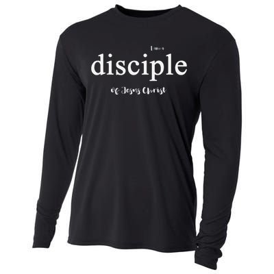 Disciple Of Jesus Christ Gospel Theme Cooling Performance Long Sleeve Crew