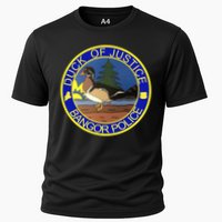 Duck Of Justice Bangor Police Cooling Performance Crew T-Shirt