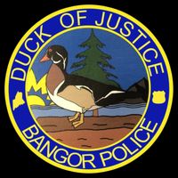 Duck Of Justice Bangor Police Cooling Performance Crew T-Shirt