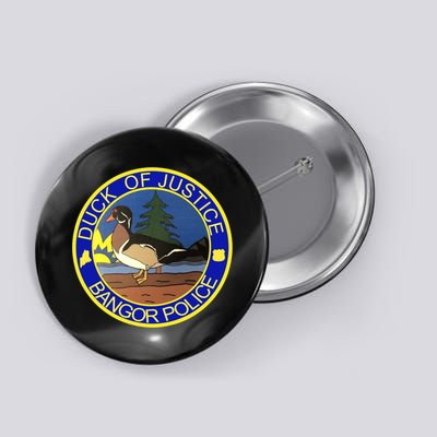Duck Of Justice Bangor Police Button
