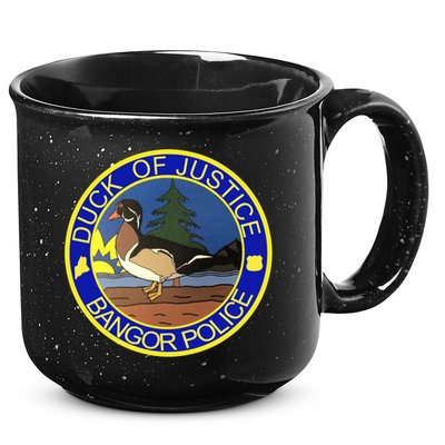 Duck Of Justice Bangor Police 15oz Campfire Ceramic Mug