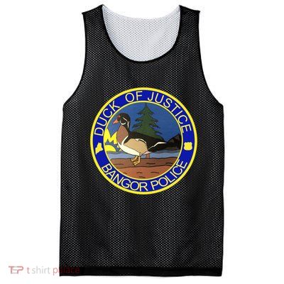 Duck Of Justice Bangor Police Mesh Reversible Basketball Jersey Tank