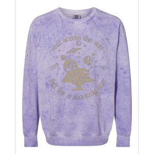 Drops Of Jupiter Inspired Music Lover Gift Garment Dyed Colorblast Crewneck Sweatshirt