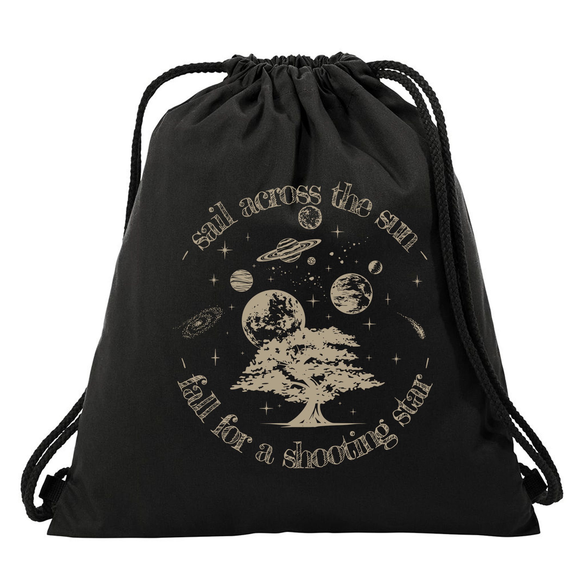 Drops Of Jupiter Inspired Music Lover Gift Garment Dyed Drawstring Bag