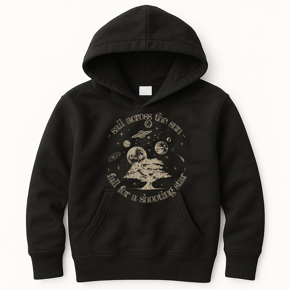 Drops Of Jupiter Inspired Music Lover Gift Garment Dyed Kids Hoodie