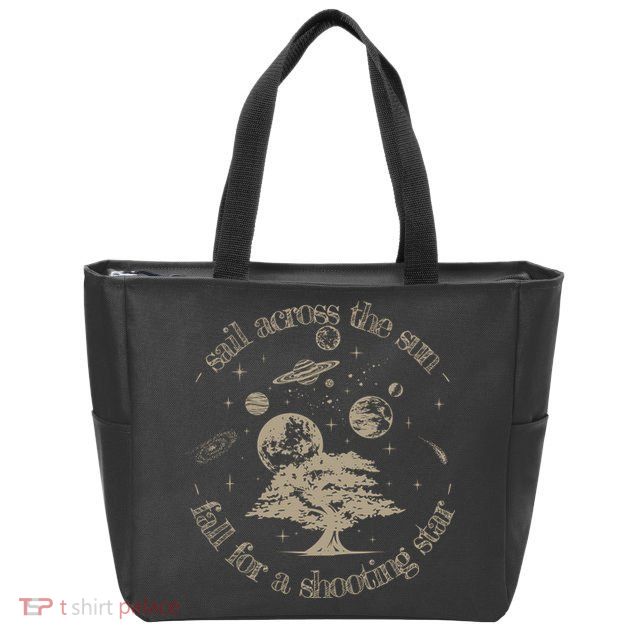 Drops Of Jupiter Inspired Music Lover Gift Garment Dyed Zip Tote Bag
