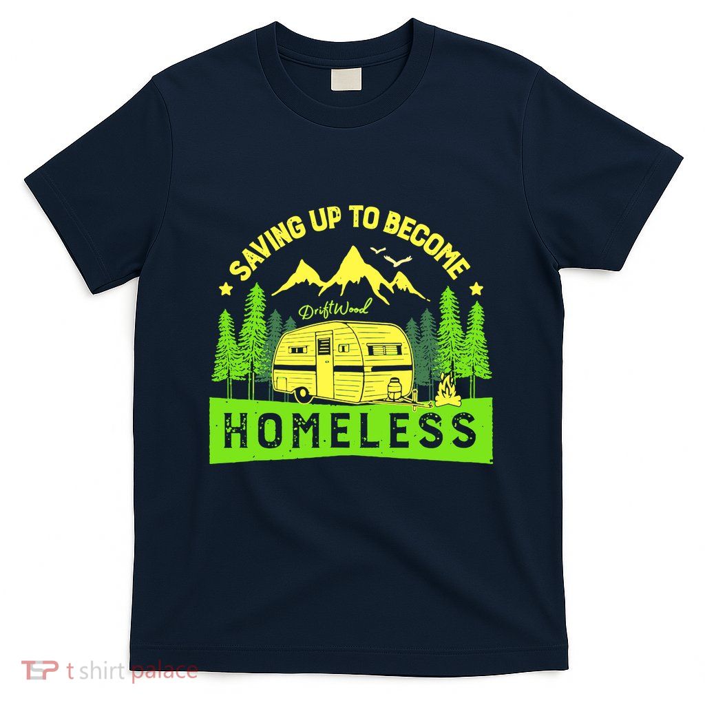 Driftwood Outdoors Life Style Camping Canoeing Hiking Biking T-Shirt
