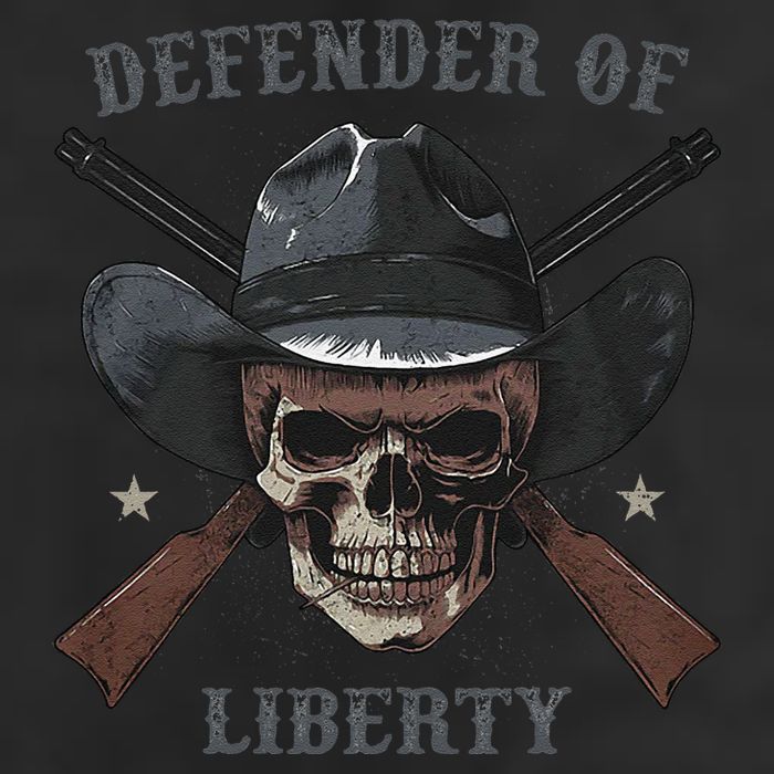 Defender Of Liberty Skull 7 Panel Mesh Trucker Snapback Hat