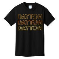 Dayton Oh Local Dayton Souvenir Kids T-Shirt