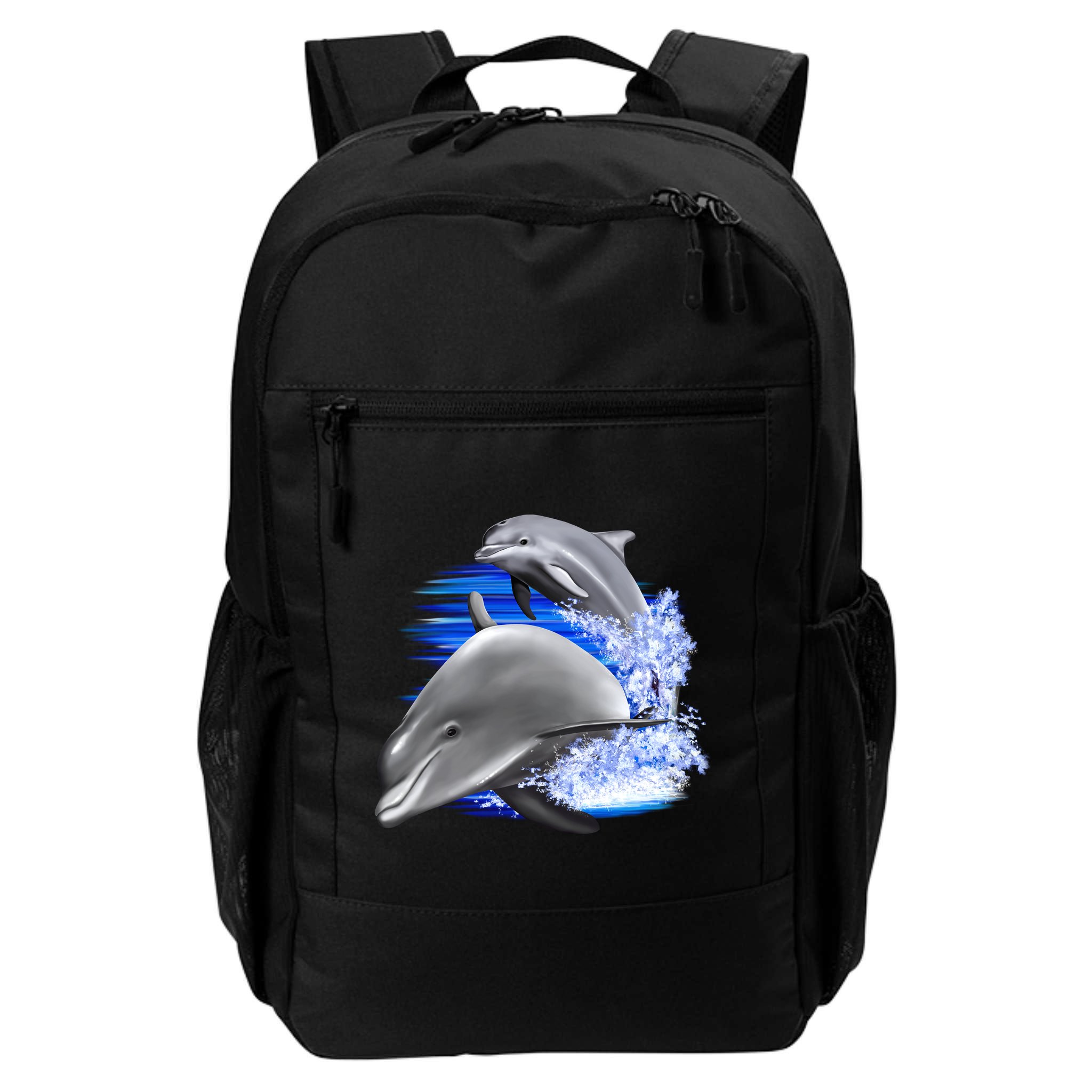 Dolphins Jumping Backpack