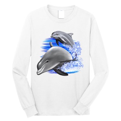 Dolphins Jumping Long Sleeve Shirt