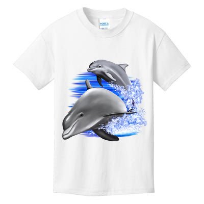 Dolphins Jumping Kids T-Shirt