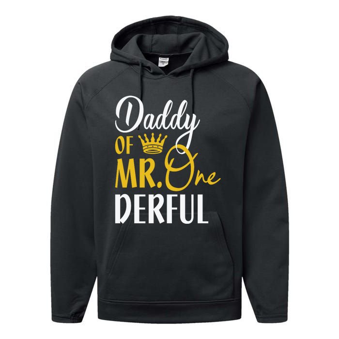 Daddy Of Mr Performance Fleece Hoodie