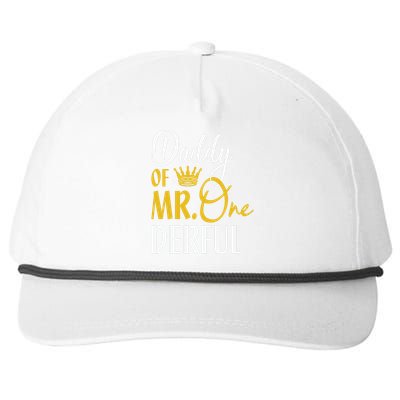 Daddy Of Mr Snapback Five-Panel Rope Hat