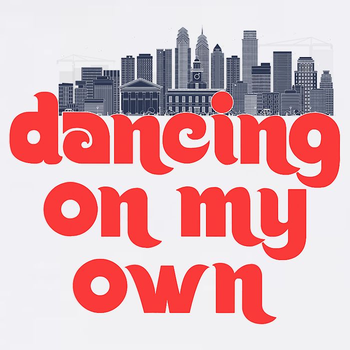 Dancing On My Own Philadelphia Baseball Fan Lover Flat Bill Trucker Hat