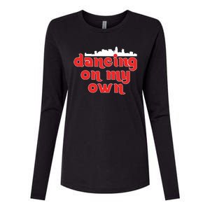 Dancing On My Own Philadelphia Phillies Womens Cotton Relaxed Long Sleeve T-Shirt