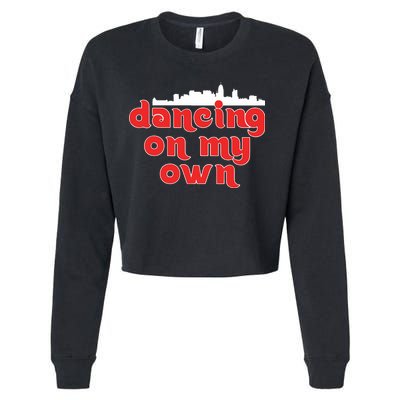 Dancing On My Own Philadelphia Phillies Cropped Pullover Crew