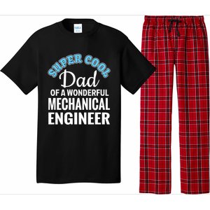 Dad Of Mechanical Engineer Funny Gift Pajama Set