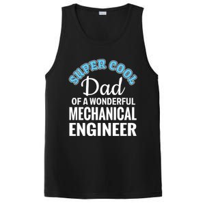 Dad Of Mechanical Engineer Funny Gift PosiCharge Competitor Tank