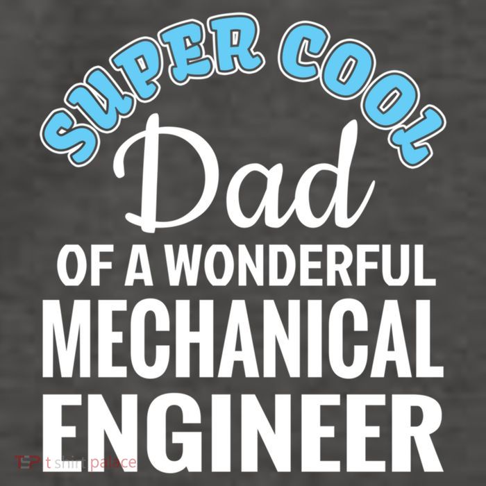 Dad Of Mechanical Engineer Funny Gift Vector Backpack