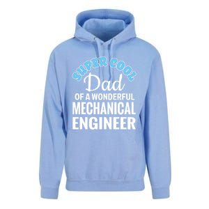 Dad Of Mechanical Engineer Funny Gift Unisex Surf Hoodie