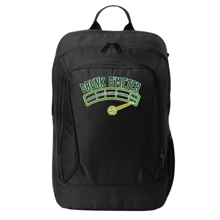 Drunk O Meter St Patrick's Day Saint Irish Lads Sarcastic City Backpack