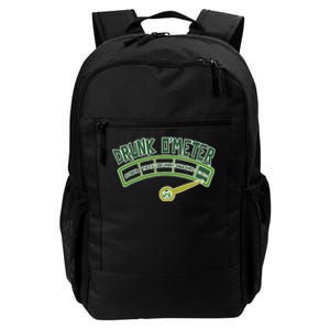 Drunk O Meter St Patrick's Day Saint Irish Lads Sarcastic Daily Commute Backpack