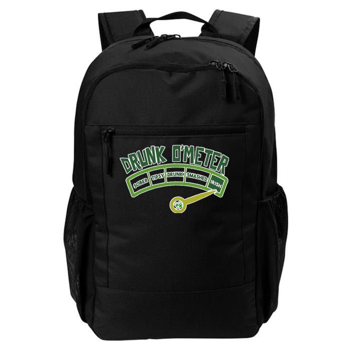 Drunk O Meter St Patrick's Day Saint Irish Lads Sarcastic Daily Commute Backpack