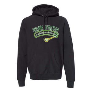 Drunk O Meter St Patrick's Day Saint Irish Lads Sarcastic Premium Hoodie