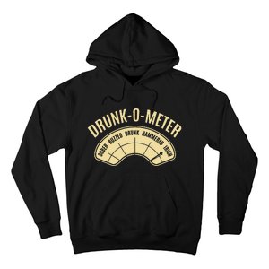 Drunk O Meter St Saint Patrick's Day Gifts Drinking Team Hoodie