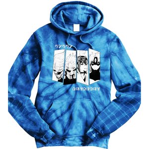 Dandadan Okarun Momo Cool Anime Manga Characters Tie Dye Hoodie