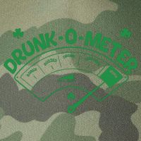 Drunk O Meter Sober Boozed Drunk Smashed Irish Clover Shamrocks Legacy Tie Dye Trucker Hat