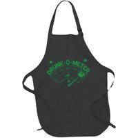 Drunk O Meter Sober Boozed Drunk Smashed Irish Clover Shamrocks Apron