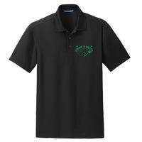 Drunk O Meter Sober Boozed Drunk Smashed Irish Clover Shamrocks Dry Zone Grid Polo