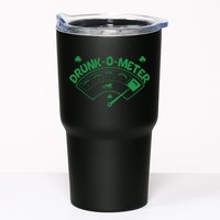Drunk O Meter Sober Boozed Drunk Smashed Irish Clover Shamrocks Tumbler