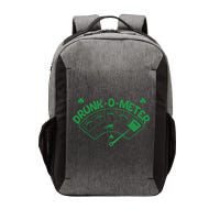 Drunk O Meter Sober Boozed Drunk Smashed Irish Clover Shamrocks Vector Backpack
