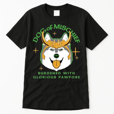 Dog Of Mischief Tall T-Shirt
