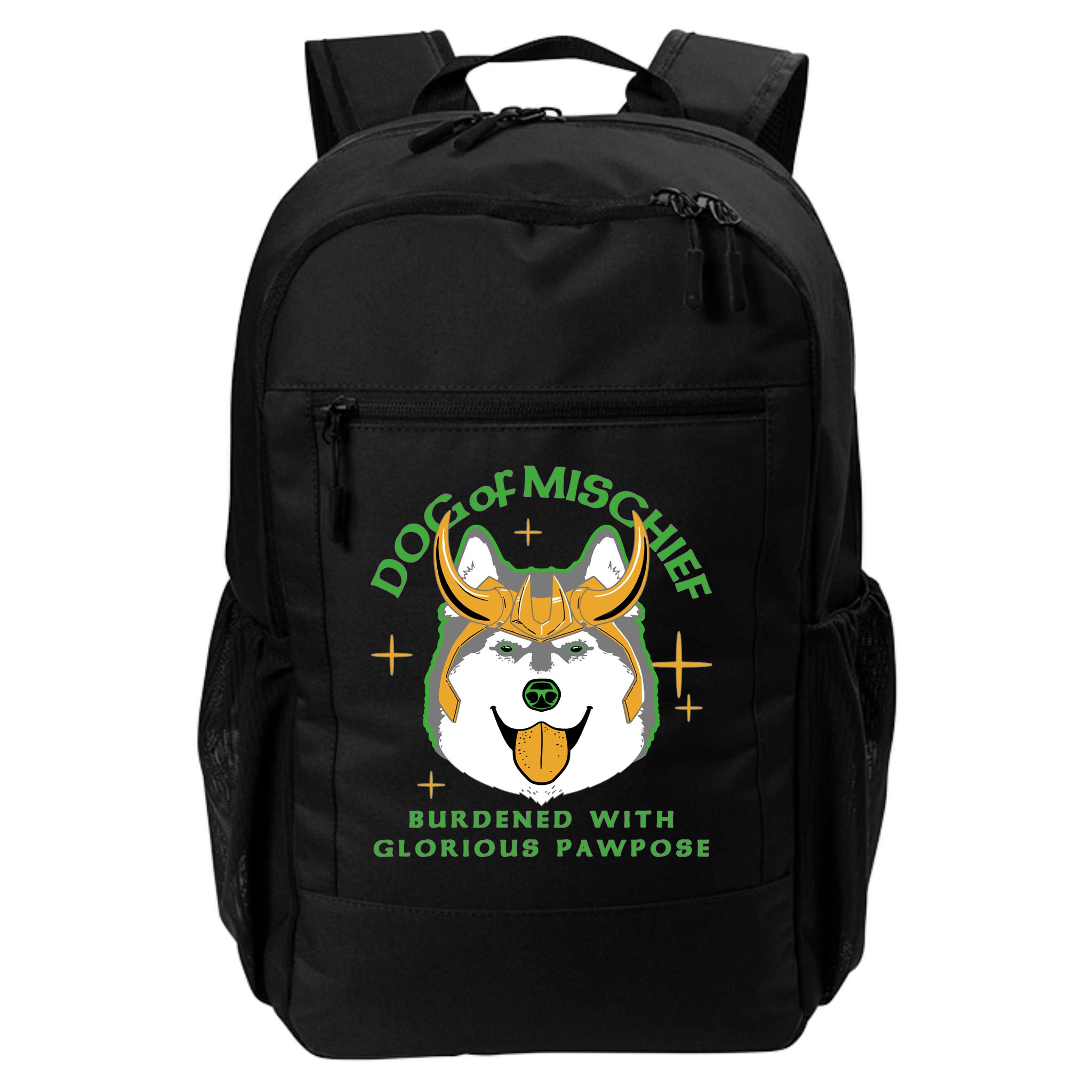 Dog Of Mischief Backpack