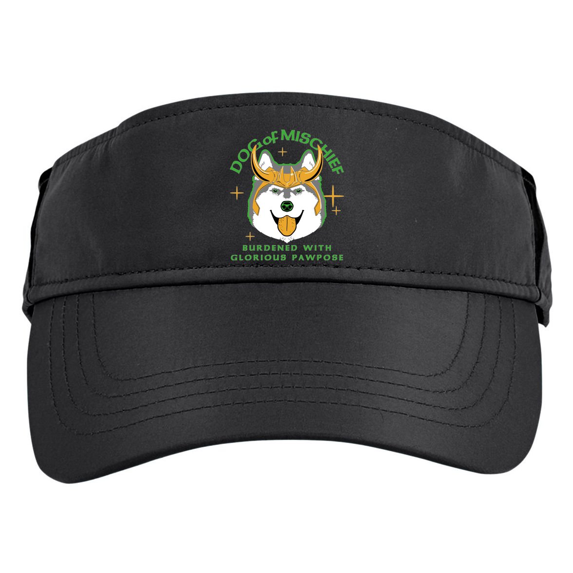 Dog Of Mischief Adult Drive Performance Visor