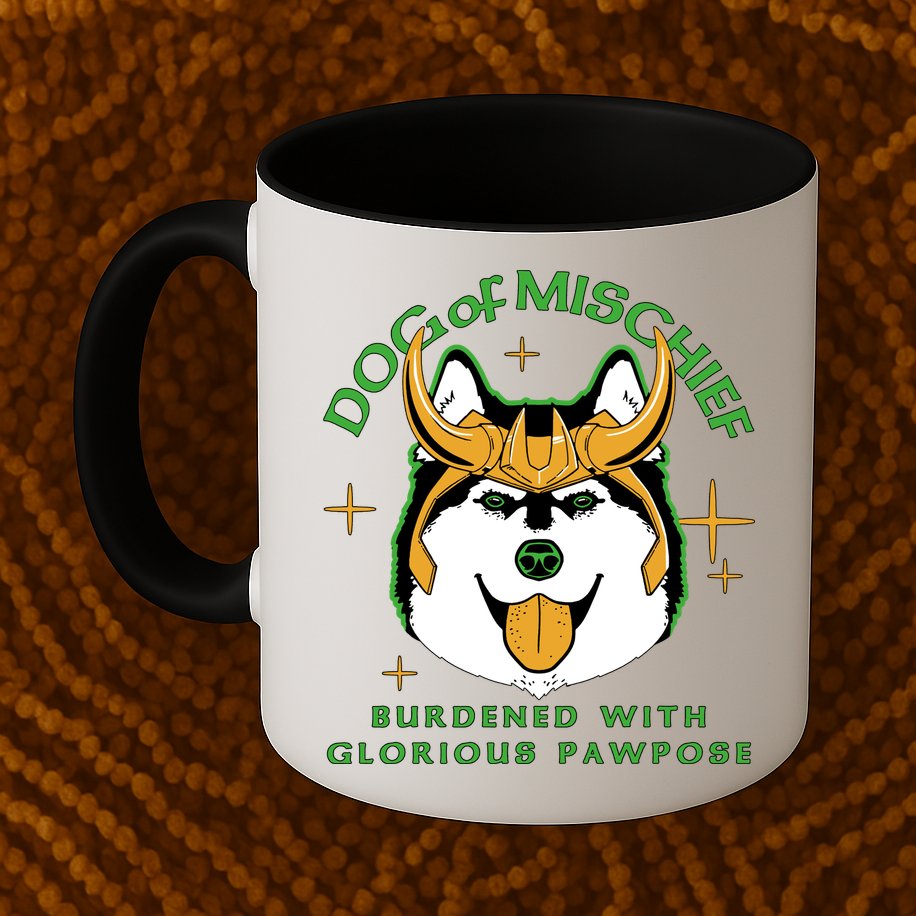 Dog Of Mischief Mug